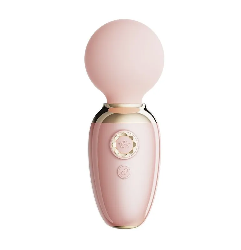 Смарт-вібромасажер Zalo – AVA Sakura Pink, 8 режимів, підігрів
