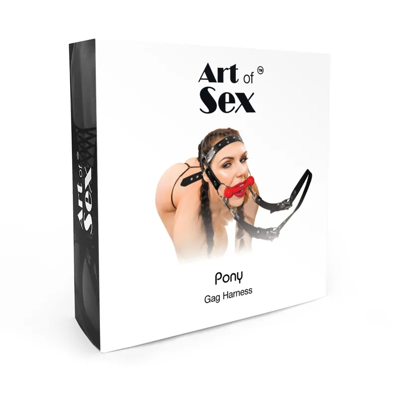 Кляп-упряж Art of Sex - BDSM Gag Harness Pony