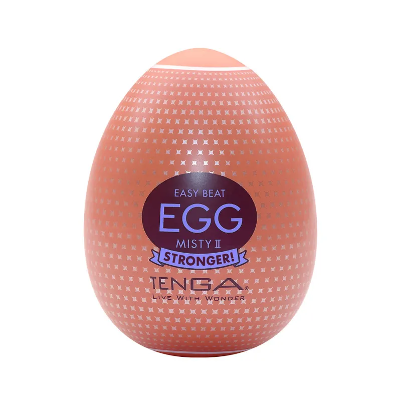 Мастурбатор-яйце Tenga Egg Misty II, щільний TPE, Японія