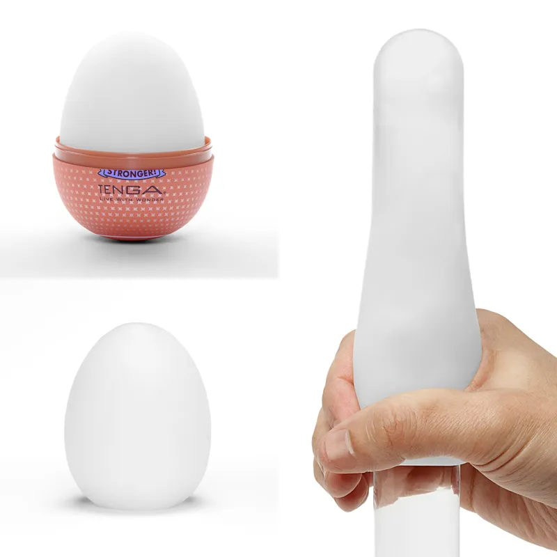 Мастурбатор-яйце Tenga Egg Misty II, щільний TPE, Японія
