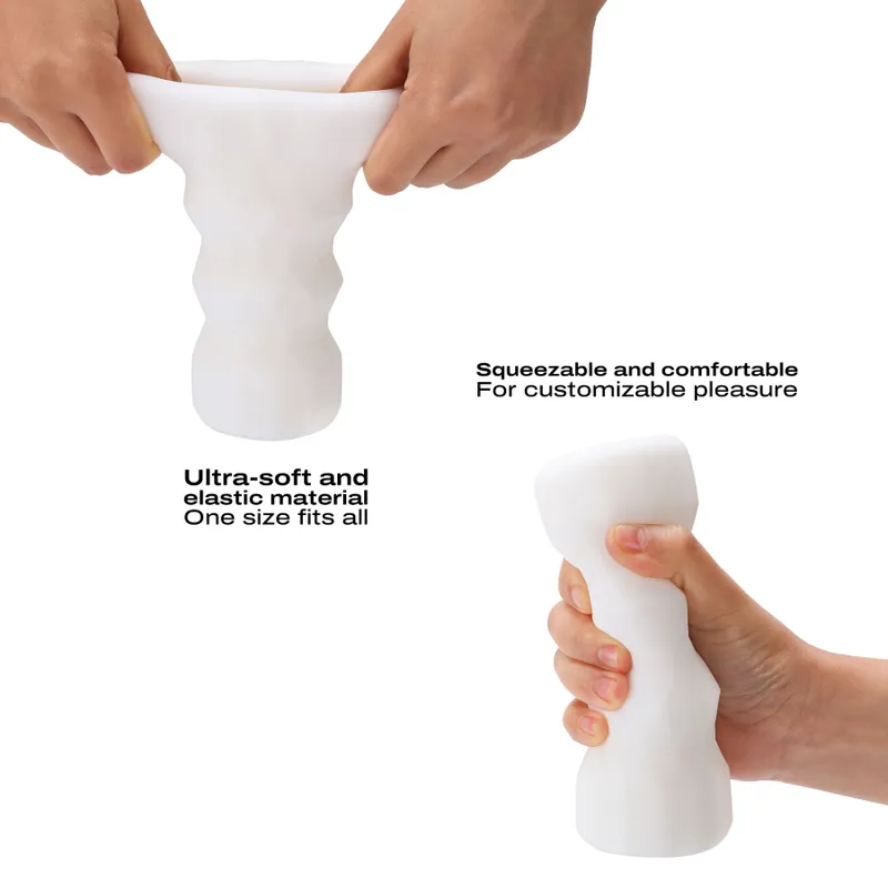 Мастурбатор Dorcel Cup Exotic, ультрам'який, звужений канал