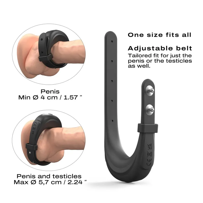Ерекційне віброкільце Dorcel Fit Vibe Ring, діаметр 4–5,7 см, 10 режимів