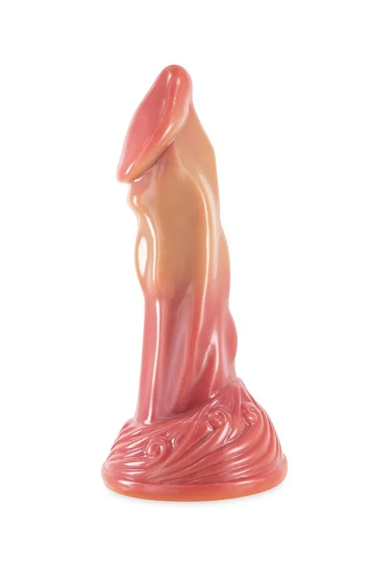 Фентезійний фалоімітатор Kong Silicone The Beast, довжина 21,4 см, діаметр 4 см