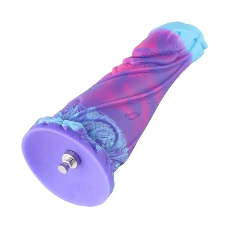 Фалоімітатор Hismith 7.48″ Silicone Dildo HSA139 Monster Series з системою KlicLok