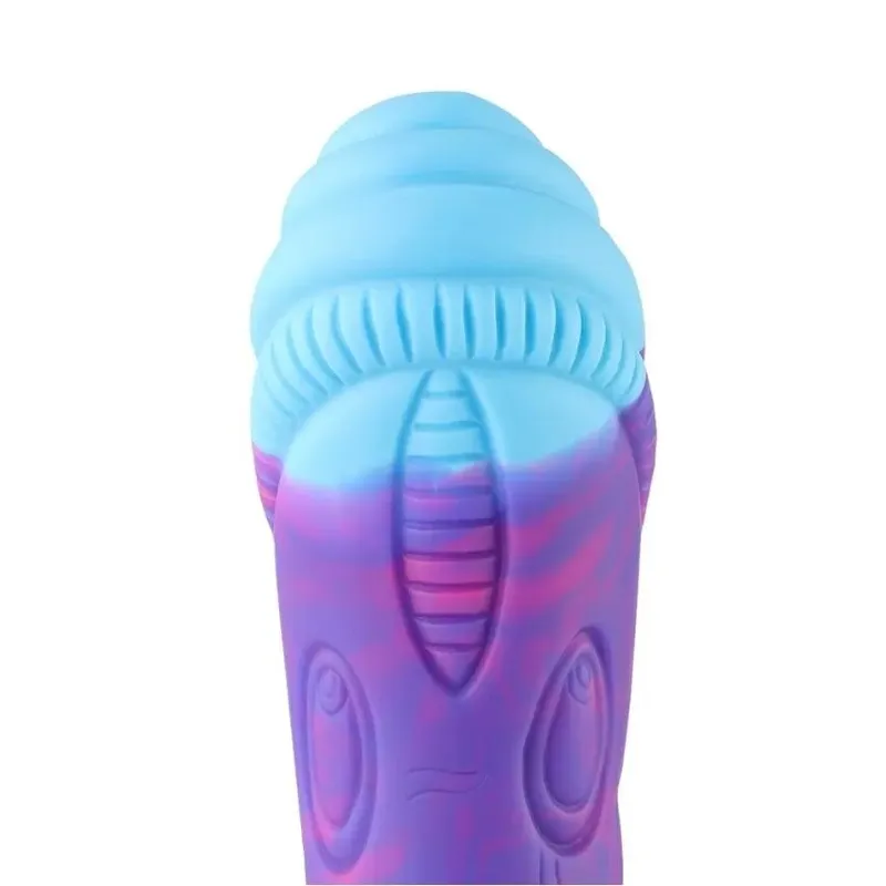 Фалоімітатор для секс-машин Hismith 7.48″ Silicone Dildo HSA140 Monster Series, KlicLok