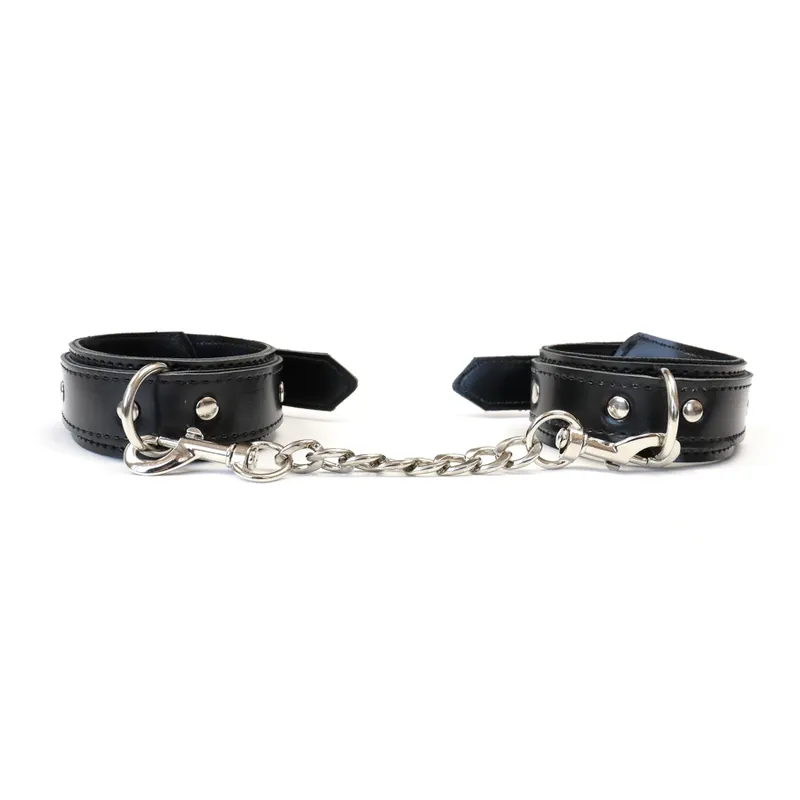Наручники з екошкіри Art of Sex - Handcuffs Emoji, чорні