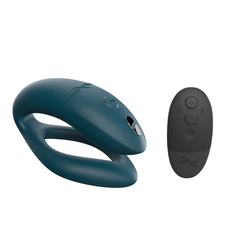 Смарт-вібратор для пар We-Vibe Sync O Velvet Green, пульт ДК