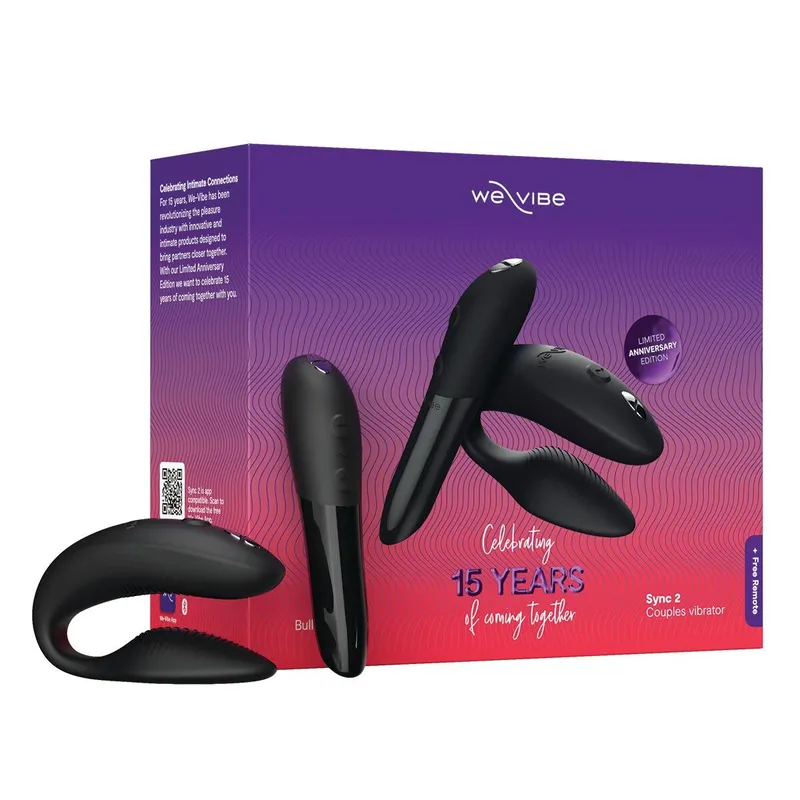 Подарунковий набір We-Vibe 15 Year Anniversary Collection: Sync 2 + Tango X
