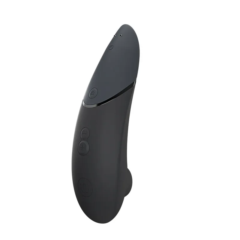 Вакуумний кліторальний стимулятор Womanizer Next Black, 3D Pleasure Air