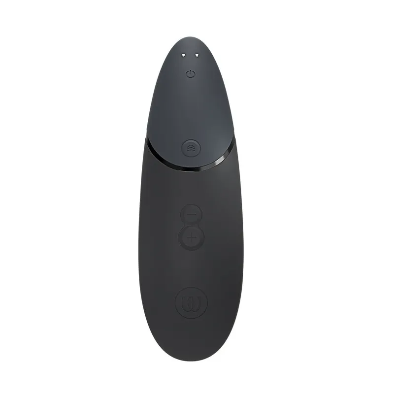 Вакуумний кліторальний стимулятор Womanizer Next Black, 3D Pleasure Air