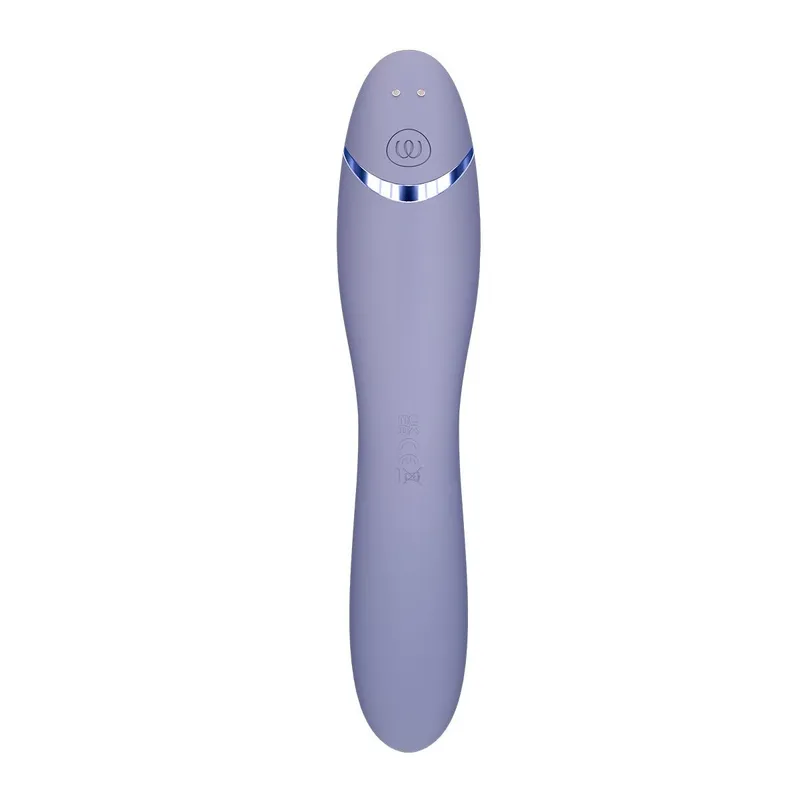 Вакуумний стимулятор для точки G та клітора Womanizer OG Lilac, 12 рівнів, 3 режими