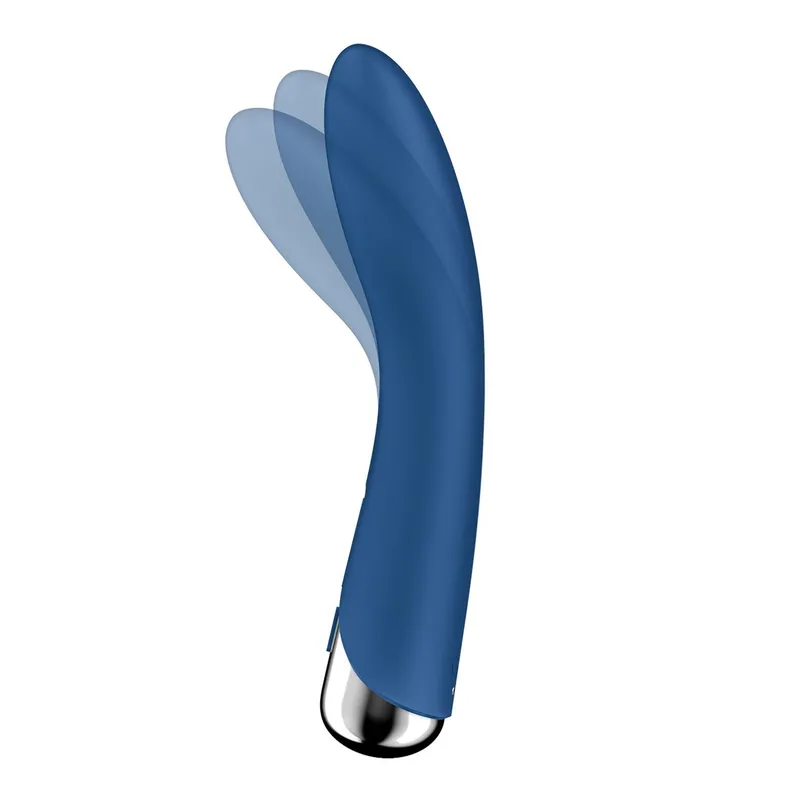 Вібратор точки G Satisfyer Spinning Vibe 1 Blue, 2 мотори