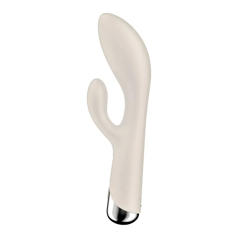 Вібратор-кролик з ротацією Satisfyer Spinning Rabbit 1 Beige