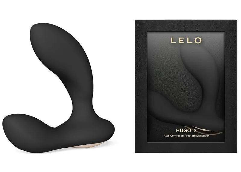 Смарт-масажер простати LELO Hugo 2 Black, 2 мотори