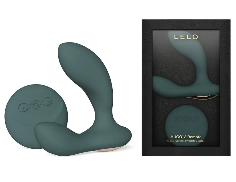 Масажер простати LELO Hugo 2 Remote, 2 мотори, з пультом ДК