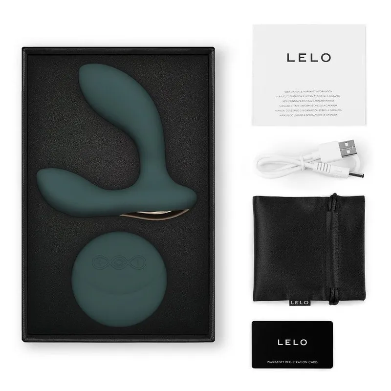 Масажер простати LELO Hugo 2 Remote, 2 мотори, з пультом ДК