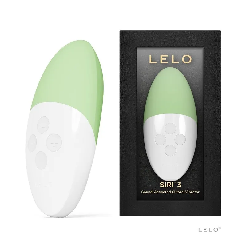 Кліторальний вібратор LELO SIRI 3 Green, музичний режим без смартфона