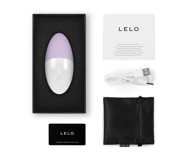 Вібратор для клітора LELO SIRI 3 Calm Lavender, музичний режим без смартфона