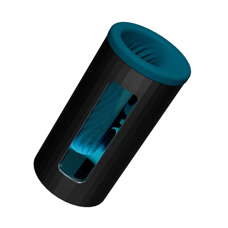 Смарт-мастурбатор LELO F1S V3 Teal, 2 мотори, 8 режимів