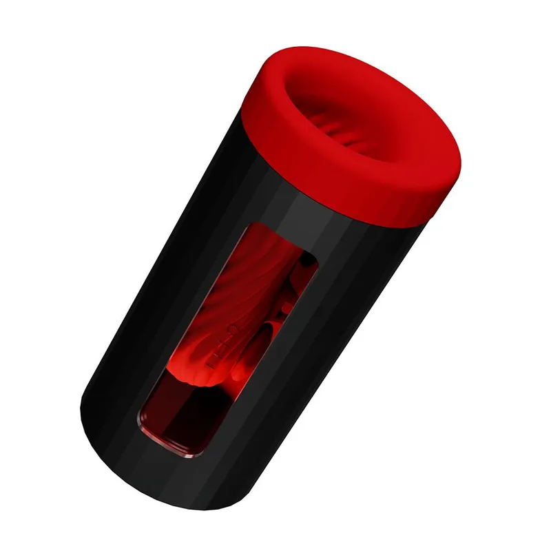 Смарт-мастурбатор LELO F1S V3 XL Red, 2 мотори, 8 режимів