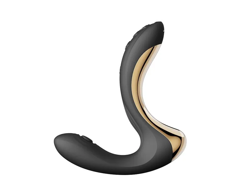 Вібратор-пульсатор Zalo Talis G-Spot PulseWave Vibrator Obsidian Black з вакуумною насадкою