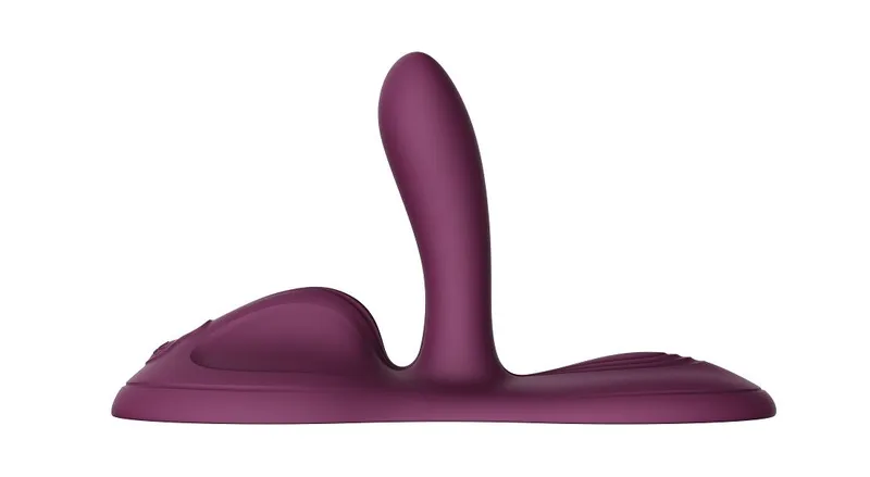 Sit-on-top смарт-вібратор Zalo Flora Smart Vibrating Pad Velvet Purple, 9 моторів