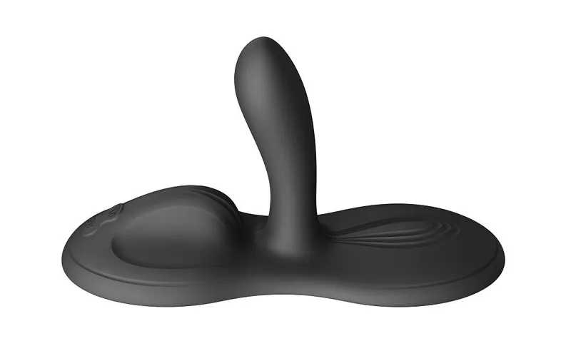 Sit-on-top смарт-вібратор Zalo Flora Smart Vibrating Pad, Obsidian Black, 9 моторів