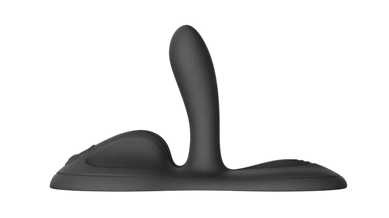 Sit-on-top смарт-вібратор Zalo Flora Smart Vibrating Pad, Obsidian Black, 9 моторів