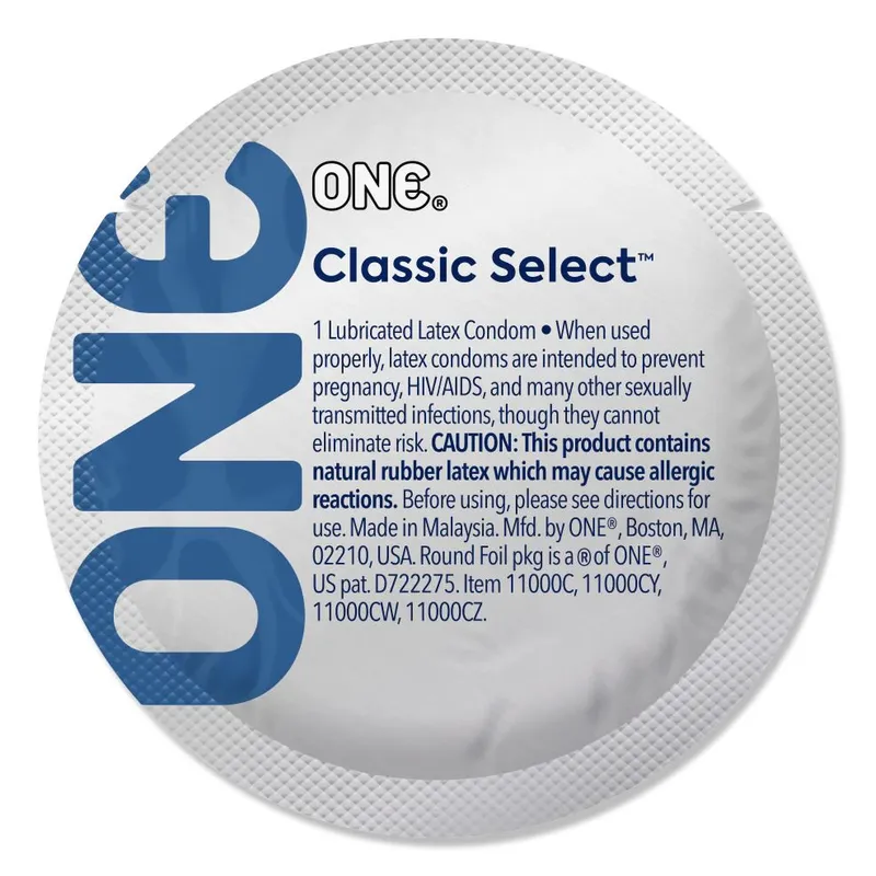 Набір презервативів ONE Classic Select Artist Collection, 100 шт, тубус