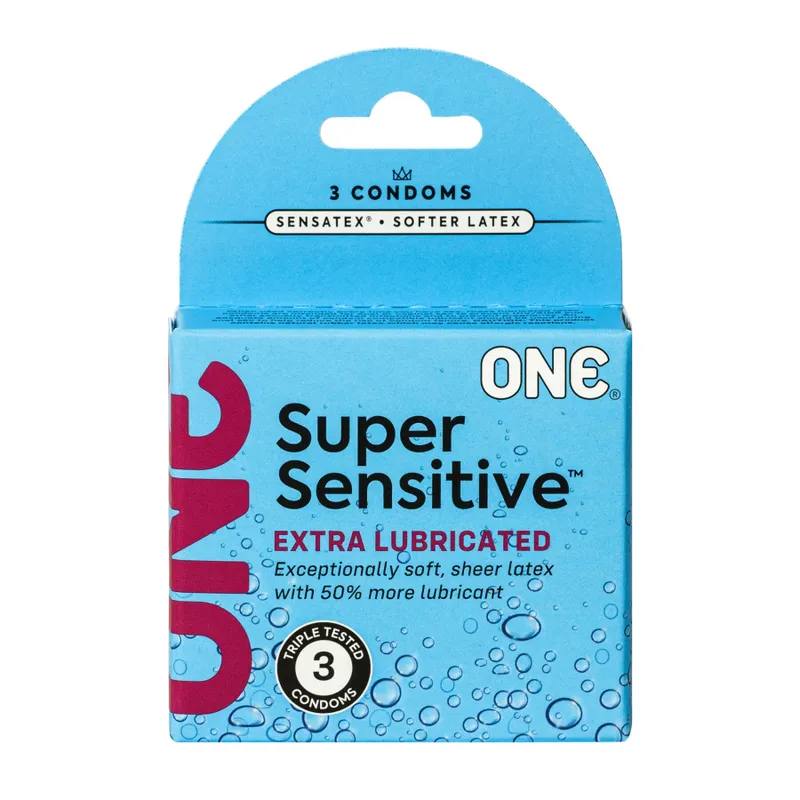 Презервативи ONE Super Sensitive, 3 шт, США