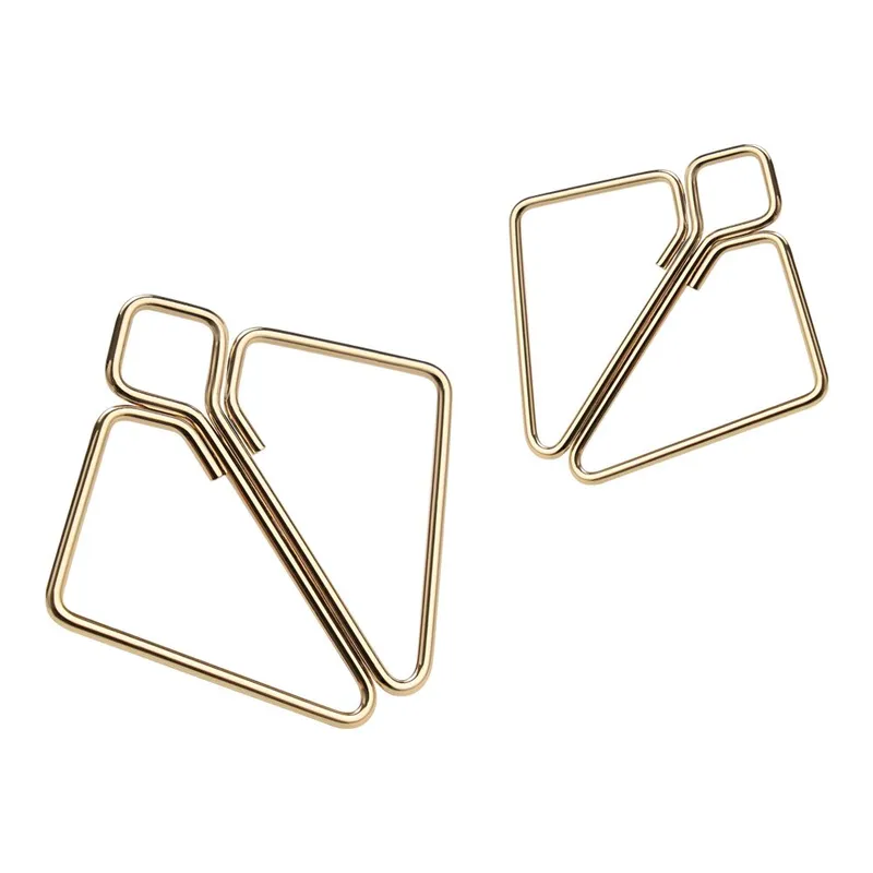 Затискачі для сосків з важкою підвіскою LOCKINK Nipple Clamps with Heavy Pendant, золотисті