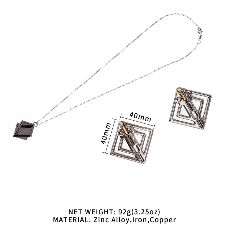 Затискачі для сосків LOCKINK Adjustable Nipple Clamps with Light Pendant, сріблясті