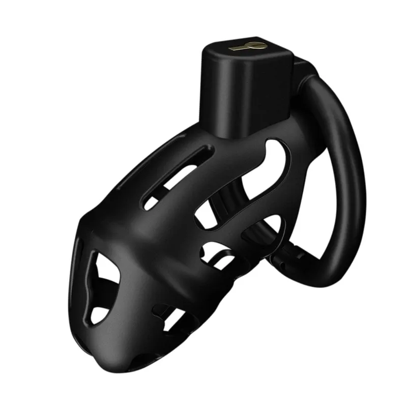 Клітка для пеніса LOCKINK SEVANDA Naja-Cobra Chastity Cage Satin Black, 3 кільця