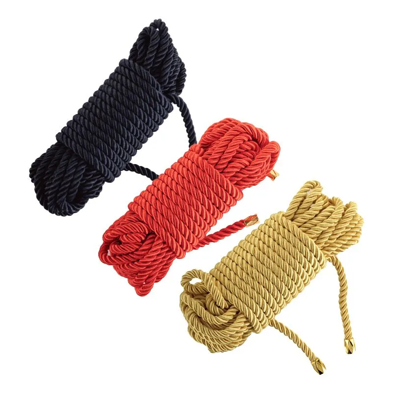 Мотузка для шибарі LOCKINK SEVANDA Shibari Pratice Rope, червона, 8 м