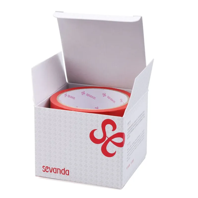 Скотч для бондажу LOCKINK SEVANDA Electrostatic Tape, червоний, 16 м