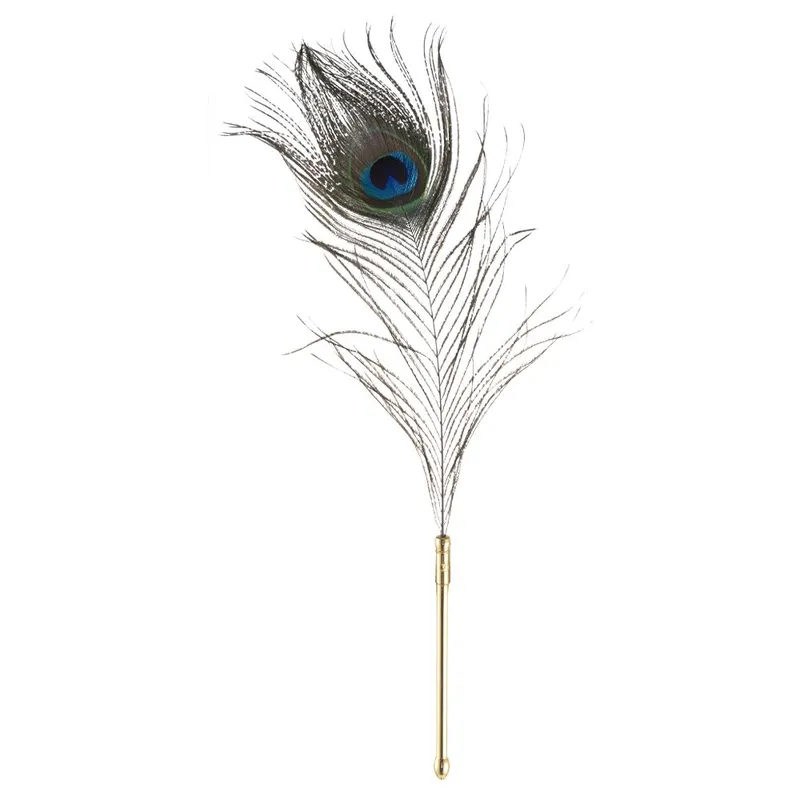 Лоскітка LOCKINK SEVANDA Natural Peacock Flirting Feather Tickler, перо павича та страуса