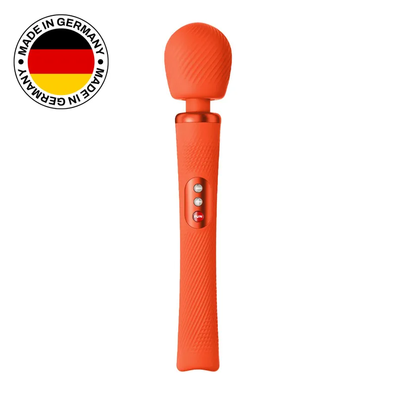 Вібромасажер Fun Factory VIM Vibrating Wand sunrise orange