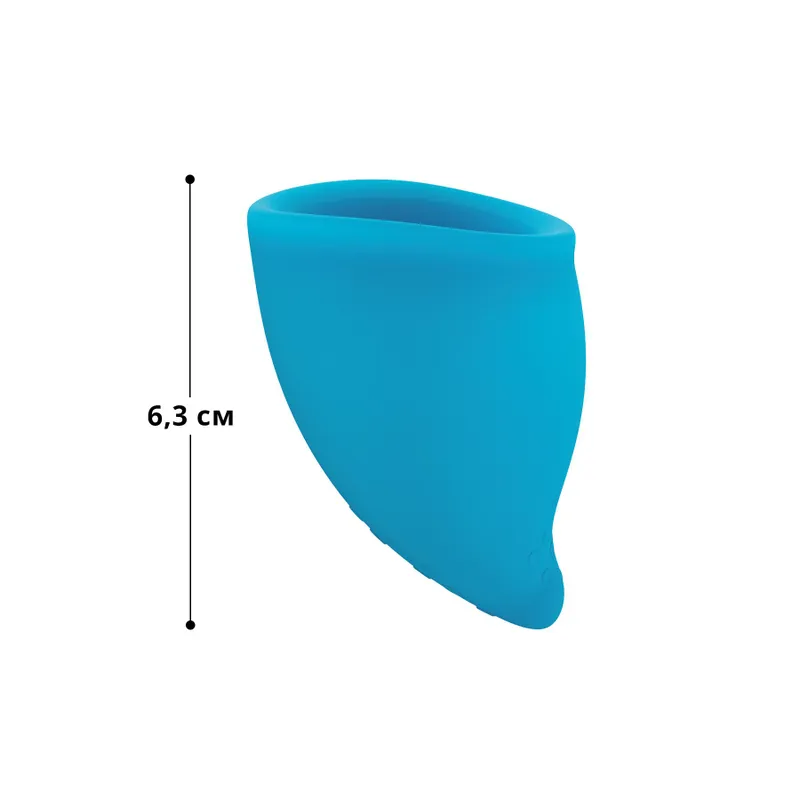 Менструальна чаша Fun Factory FUN CUP SIZE A, багаторазова, діаметр 4 см, об'єм 20 мл