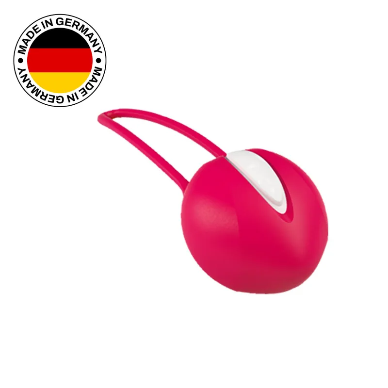 Вагінальний шарик Fun Factory SMARTBALL UNO, червоний, одинарний, діаметр 3,6 см