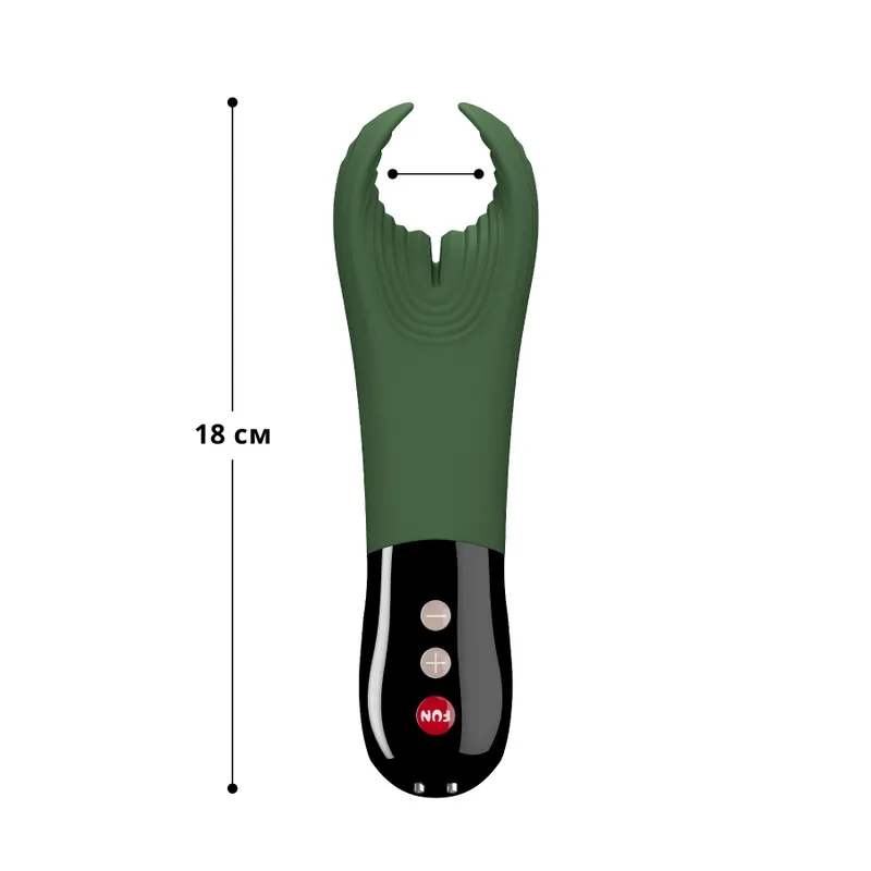 Вібратор для пеніса Fun Factory MANTA moss green/black