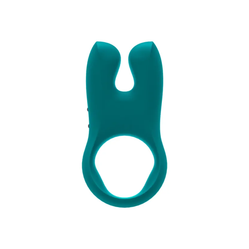 Ерекційне віброкільце Fun Factory NŌS deep sea blue, 2 мотори