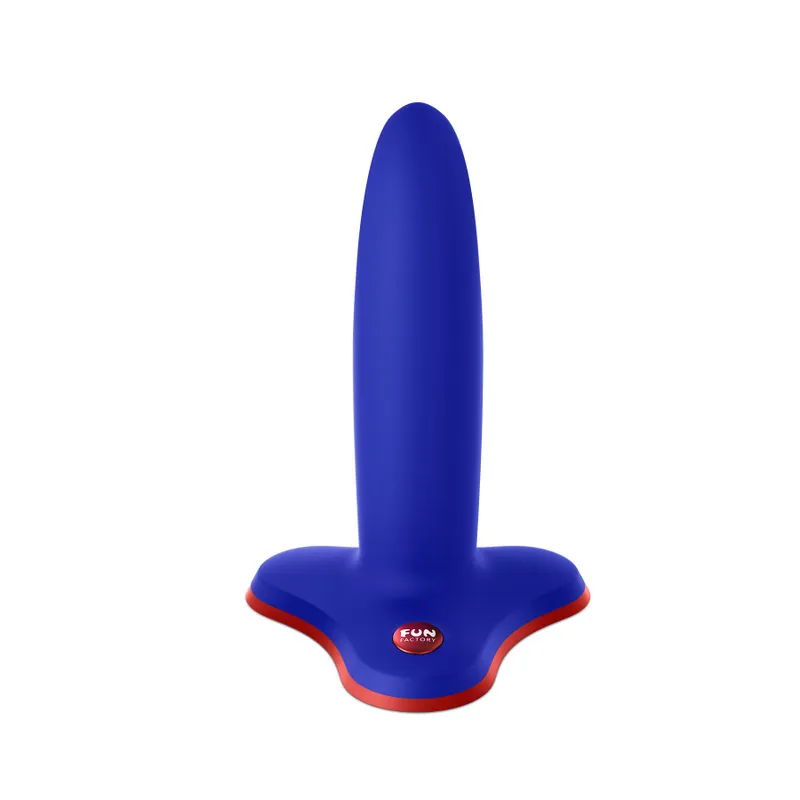 Фалоімітатор Fun Factory LIMBA FLEX S, синій, гнучкий, з ефектом пам'яті
