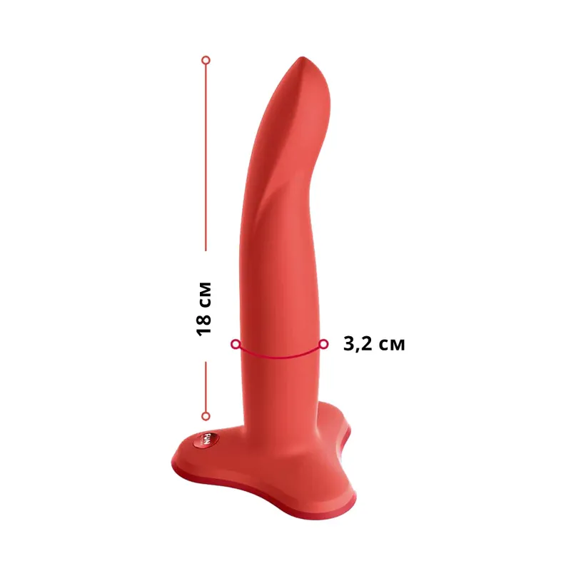 Фалоімітатор Fun Factory LIMBA FLEX M, гнучкий, з ефектом пам'яті форми