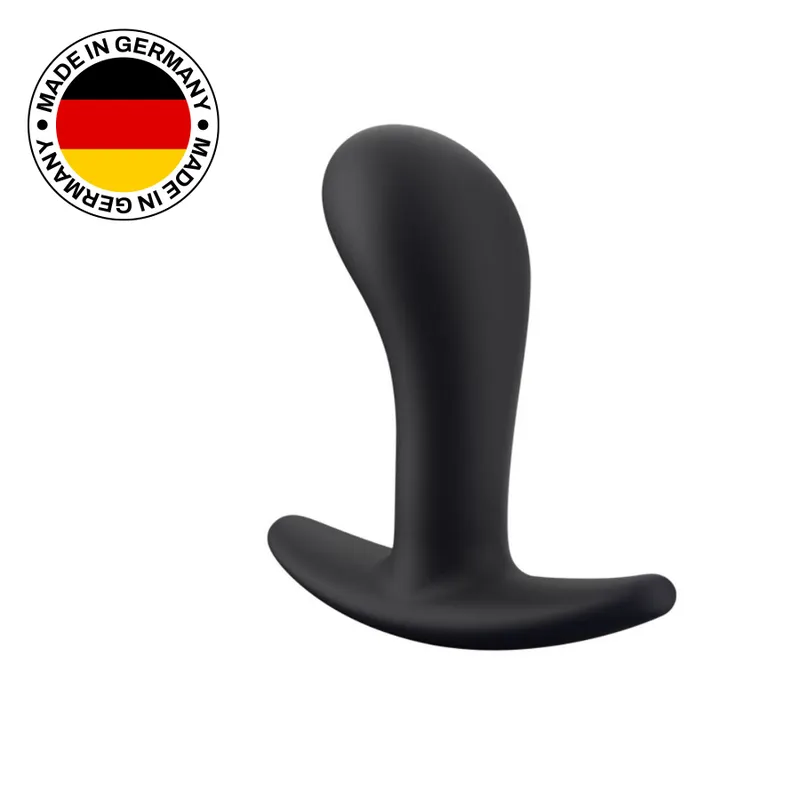 Анальна пробка Fun Factory BOOTIE M, чорна, діаметр 3,3 см