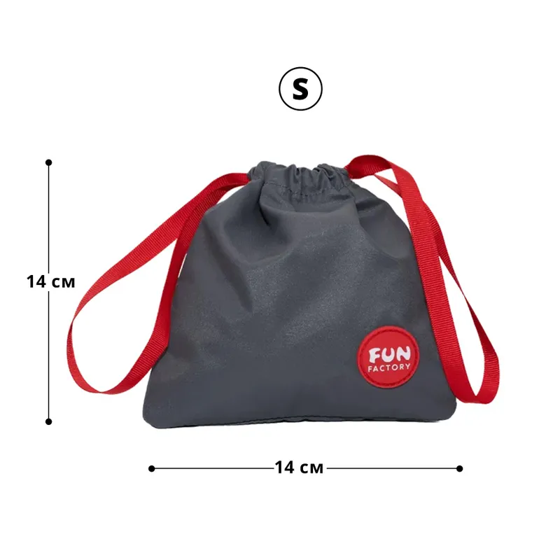 Сумка-кисет для секс-іграшок Fun Factory TOYBAG, S, 14×14 см