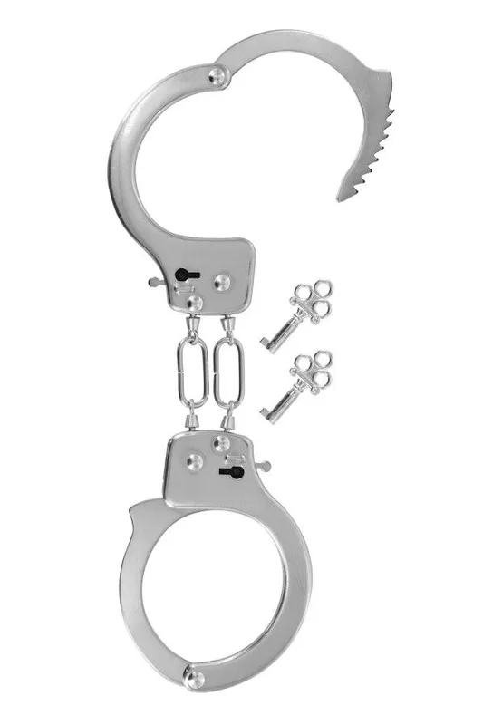 Металеві наручники Fetish Tentation Soft adjustable metal wrist cuffs