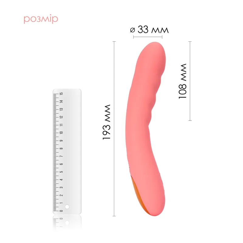 Смарт-вібратор з пульсацією Svakom Ava Neo Peach Pink