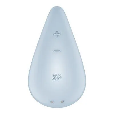Вібратор для зовнішньої стимуляції Satisfyer Dew Drop White, 2 мотори, 12 режимів
