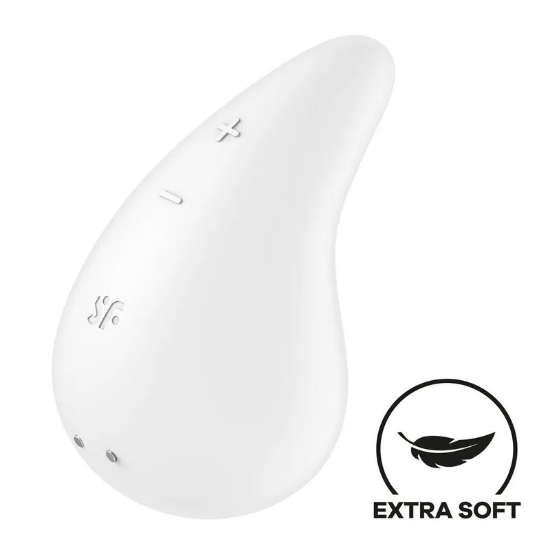 Вібратор для зовнішньої стимуляції Satisfyer Dew Drop White
