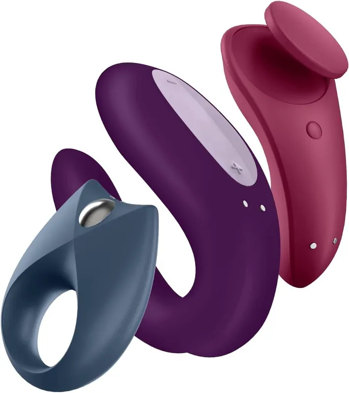 Набір вібраторів Satisfyer Partner Box 3 (Double Joy, Sexy Secret + Royal One)